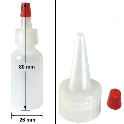 Plastic Boston Squeeze Bottles Puffer with Yorker Cap